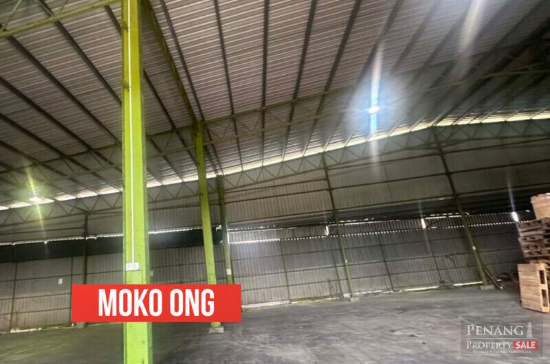 Single Storey Warehouse For Rent @ Bukit Minyak Industrial Area, Penang