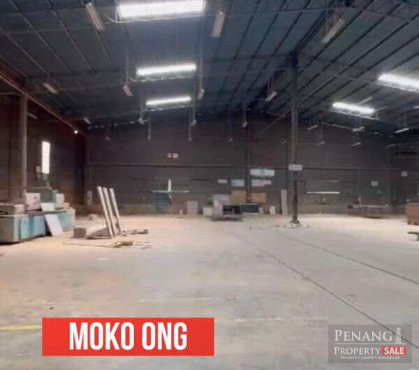 Single Storey Factory For Rent @ Sungai Bakap Industrial Area, Nearby Batu Kawan, Penang