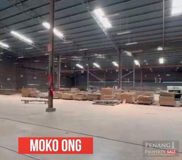 Single Storey Factory For Rent @ Sungai Bakap Industrial Area, Nearby Batu Kawan, Penang