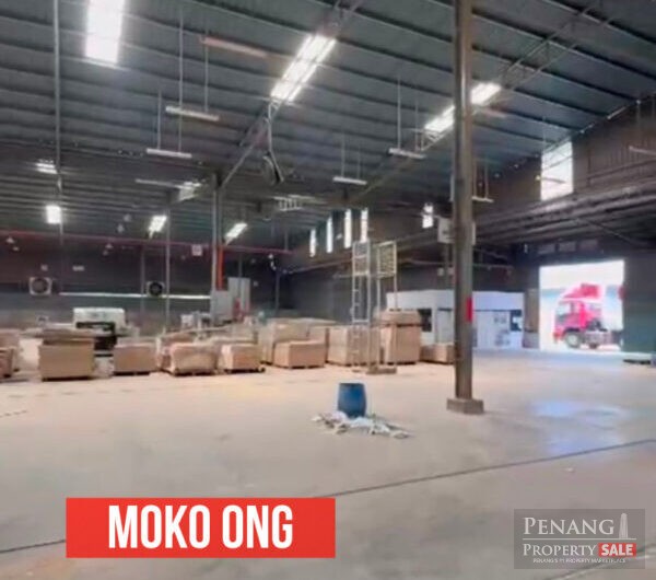 Single Storey Factory For Rent @ Sungai Bakap Industrial Area, Nearby Batu Kawan, Penang