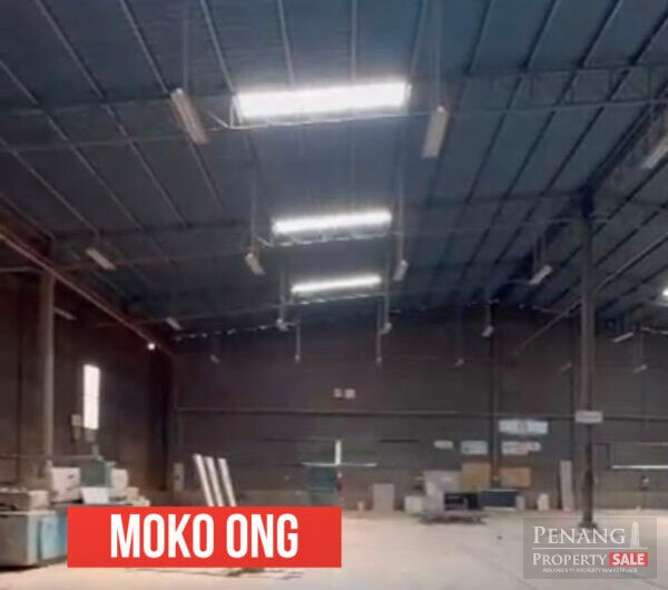 Single Storey Factory For Rent @ Sungai Bakap Industrial Area, Nearby Batu Kawan, Penang