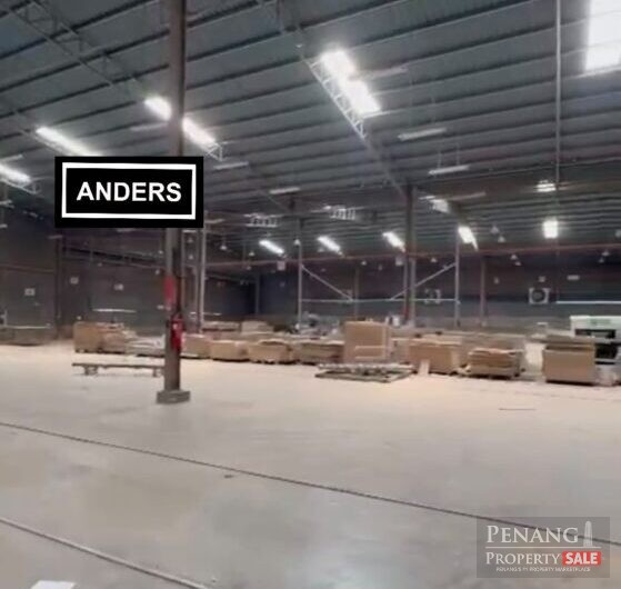 Single Storey Factory For Rent @ Sungai Bakap Industrial Area, Nearby Batu Kawan, Penang