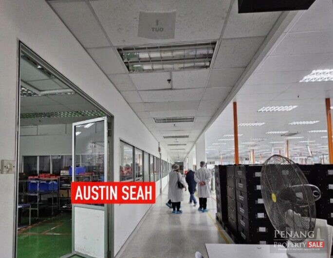 BAYAN LEPAS FACTORY WAREHOUSE WITH OFFICE For SALE. 1,300 AMP ELECTRIC SUPPLY