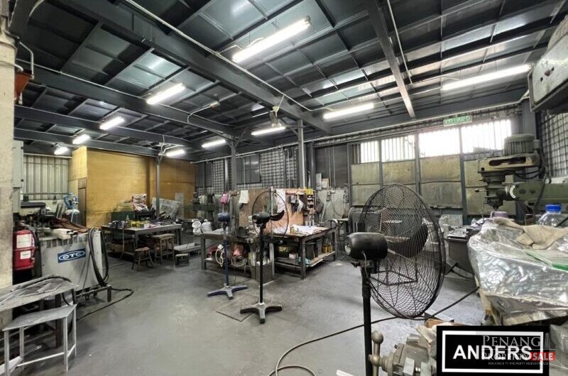 2 Storey Semi-Detached Factory For Sale @ Permatang Tinggi Industrial Area, Penang