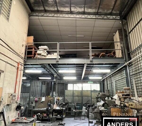 2 Storey Semi-Detached Factory For Sale @ Permatang Tinggi Industrial Area, Penang