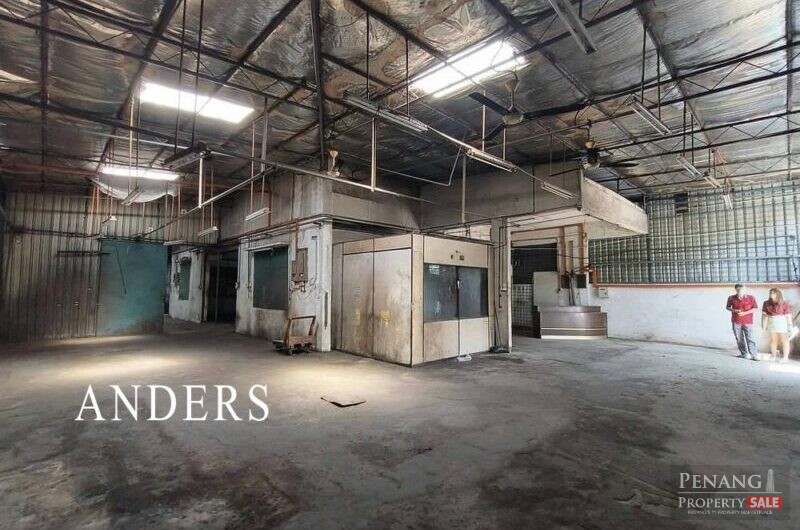 1.5 Storey Semi-Detached Factory For Sale @ Permatang Tinggi Industrial Area, Penang