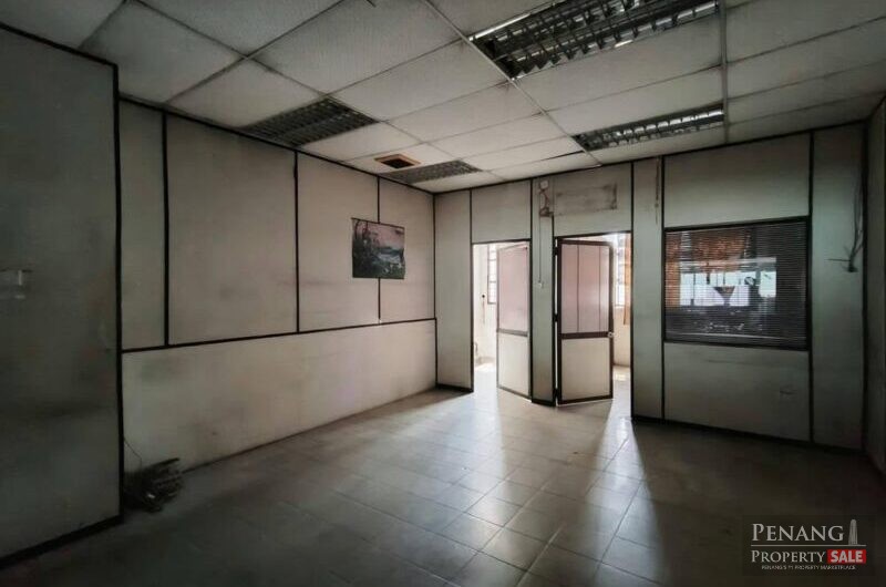 1.5 Storey Semi-Detached Factory For Sale @ Permatang Tinggi Industrial Area, Penang