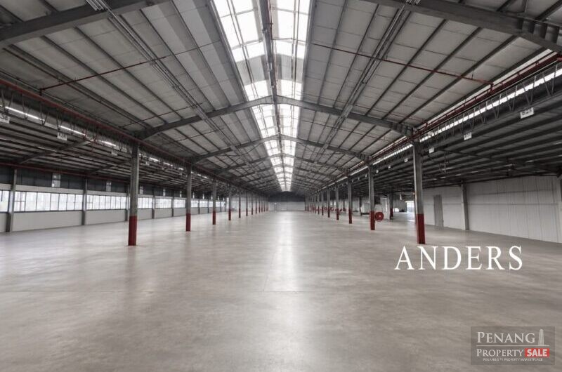 1.5 Storey Detached Factory For Rent @ Perai / Prai Industrial Area, Penang
