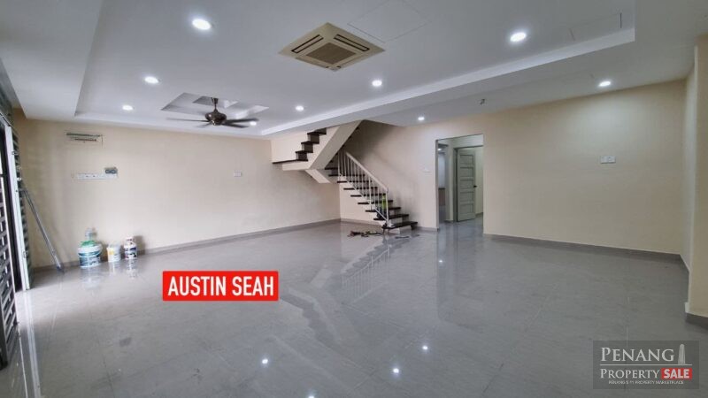 JALAN PANTAI JERJAK DOUBLE STOREY SEMI-D For RENT, FACING BUSY MAIN ROAD