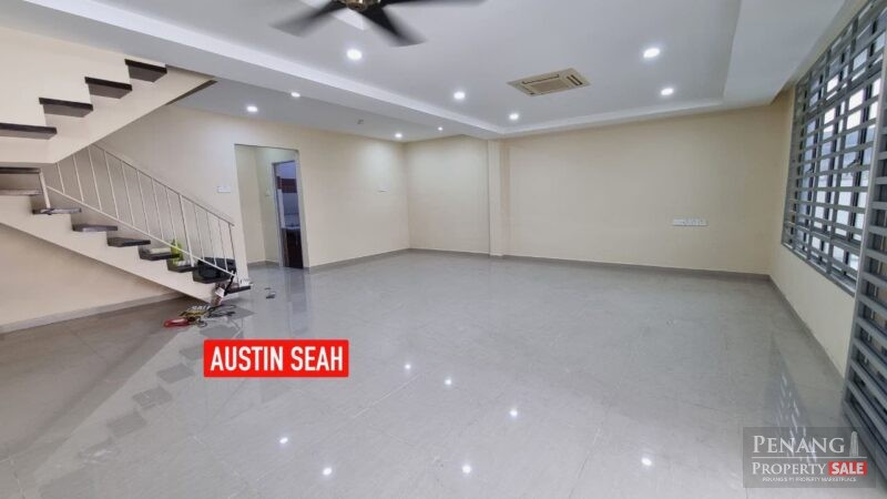 JALAN PANTAI JERJAK DOUBLE STOREY SEMI-D For RENT, FACING BUSY MAIN ROAD