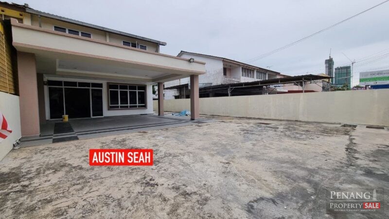 JALAN PANTAI JERJAK DOUBLE STOREY SEMI-D For RENT, FACING BUSY MAIN ROAD