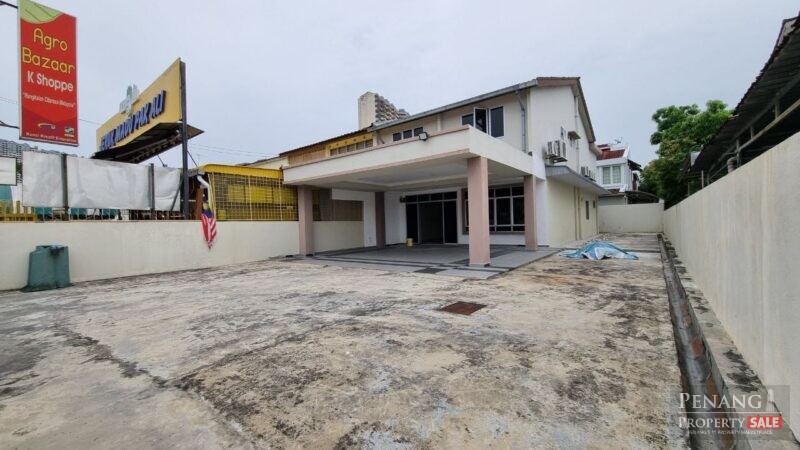 2 Storey Semi D Jalan Pantai Jerjak Main Road Commercial use 3681sf