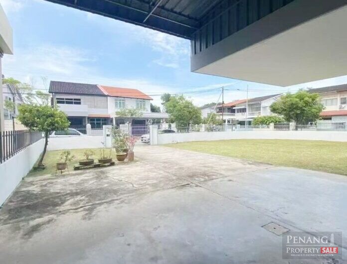 CORNER 2 Storey Semi D Medan Terengganu Jelutong 6500sf Georgetown
