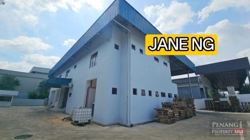 Semi D Factory Size 10k sqft IKS Simpang Ampat Industry Batu Kawan