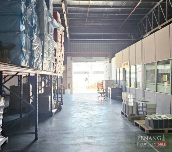 Bayan Lepas Factory Warehouse with Office 2 Acres 1300amps FIZ