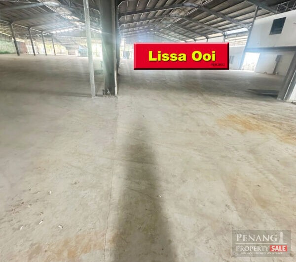 Big Land Warehouse, Simpang Ampat, Sungai Baka Iks For Sale (800 amp)
