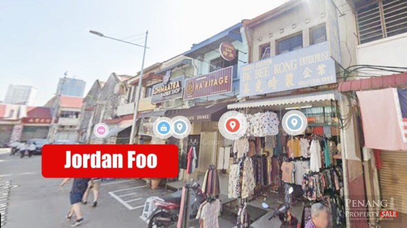 2 Storey Shophouse Jalan Kuala Kangsar near Chowrasta Market Georgetow