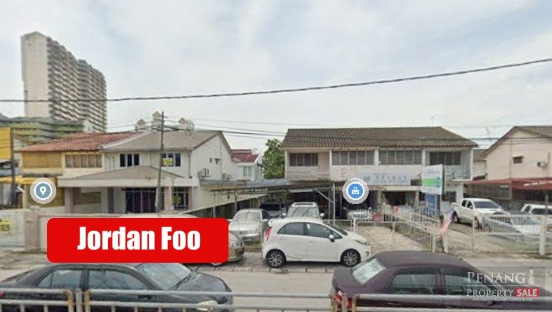 2 Storey Semi D Jalan Pantai Jerjak Main Road Commercial use 3681sf