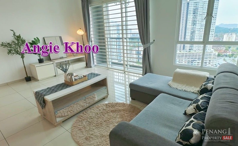 One Imperial 1050sqft 2 Car Park Sungai Ara Semi Furnished and reno
