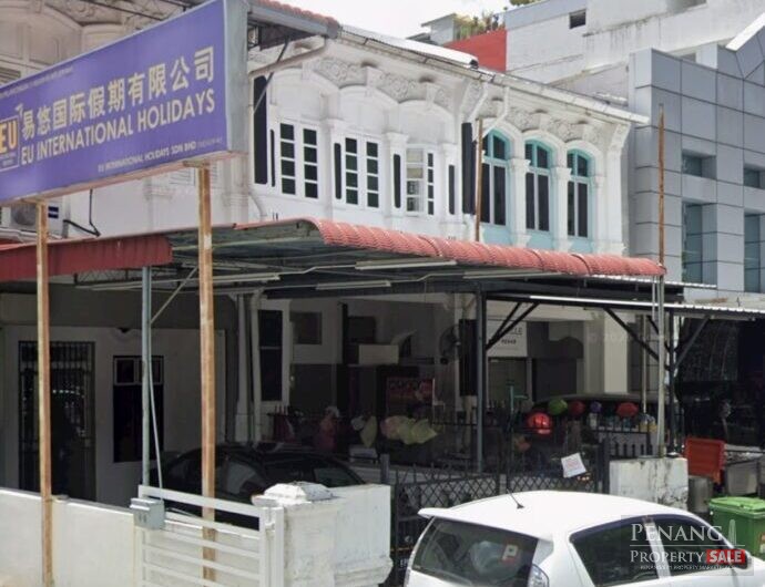 Georgetown – 2 Storey Shophouse at Lorong Selamat Car park space Fix 5-6 lots