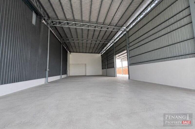 For Rent 1.5 Storey Semi Detached Factory Juru Industrial Area Pulau Pinang