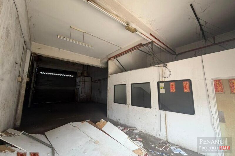 For Rent 1.5 Storey Terrace Factory Permatang Tinggi Industrial Area Pulau Pinang
