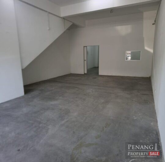 For Rent Ground Floor Shoplot Jalan Machang Bubok Bukit Mertajam 14000 Pulau Pinang