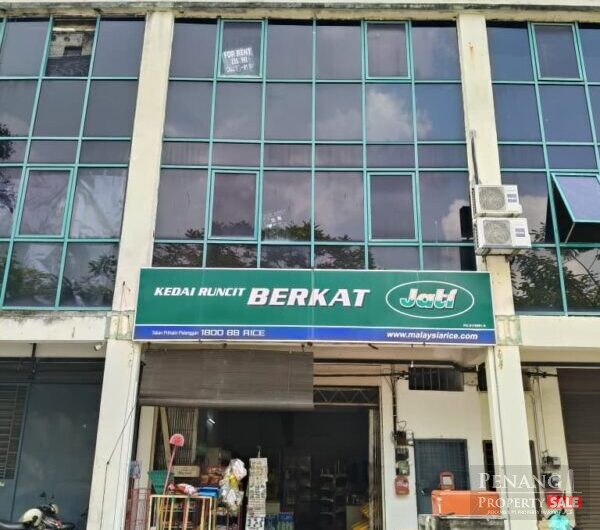 For Sale 3 Storey Shoplot Kawasan Perusahaan Asas Murni Bukit Mertajam 14000 Pulau Pinang