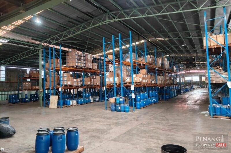 For Rent Single Storey Factory @ Juru Industrial Area near Bukit Minyak Industrial Area, Pulau Pinang