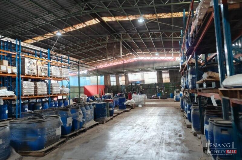 For Rent Single Storey Factory @ Juru Industrial Area near Bukit Minyak Industrial Area, Pulau Pinang