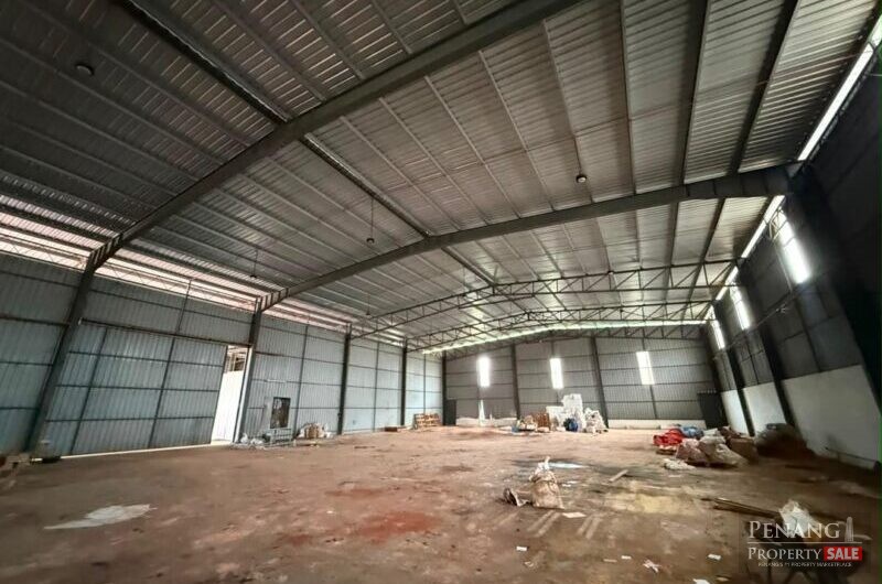 For Rent Single Storey Detached Factory @Kampong Selamat Tasek Gelugor 13300 Pulau Pinang