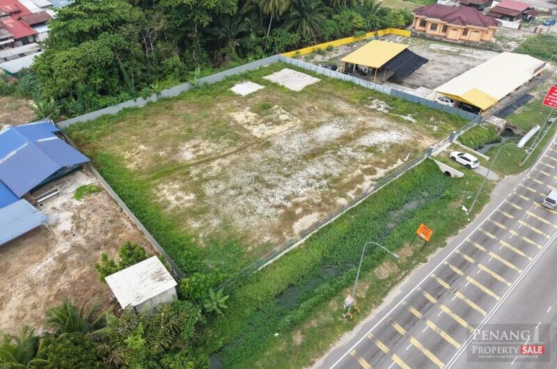 For Rent Sungai Bakap Flat Land ( First Grade Land) 14200 Sungai Bakap Pulau Pinang
