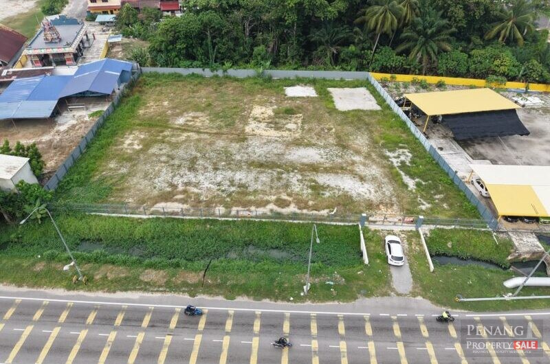 For Rent Sungai Bakap Flat Land ( First Grade Land) 14200 Sungai Bakap Pulau Pinang