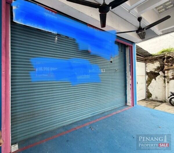 For Rent Ground Floor Shoplot Tourist Spots Georgetown Pulau Pinang