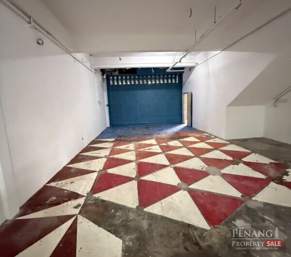 For Rent Ground Floor Shoplot Tourist Spots Georgetown Pulau Pinang