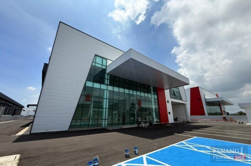 For Rent Brand New 1.5 Storey Detached Factory Valdor Industrial Area ( Nearby Batu Kawan No PDC Consent Required) Pulau Pulau