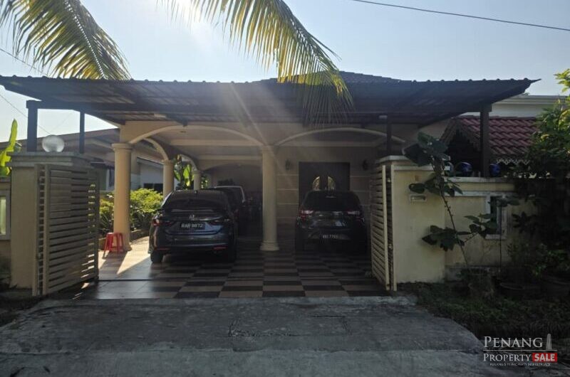 For Sale 1 Storey Bungalow Jalan Koperasi Sungai Kechil Nibong Tebal 14300 Pulau Pinang