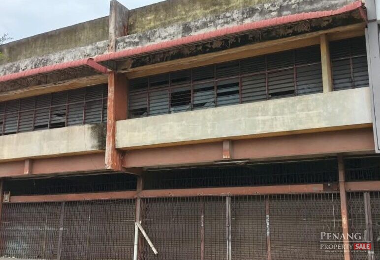 For Sale 2 Adjoining 2 Storey Shoplot Butterworth Pulau Pinang