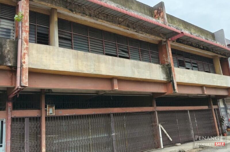 For Sale 2 Adjoining 2 Storey Shoplot Butterworth Pulau Pinang