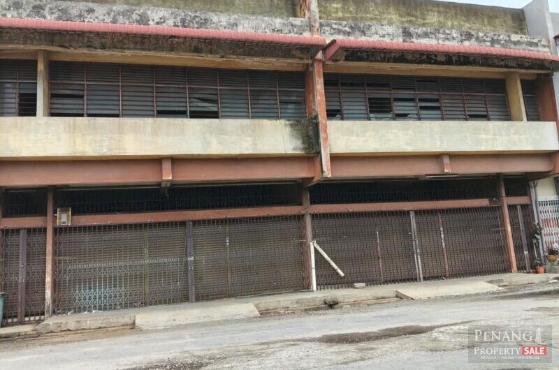For Sale 2 Adjoining 2 Storey Shoplot Butterworth Pulau Pinang