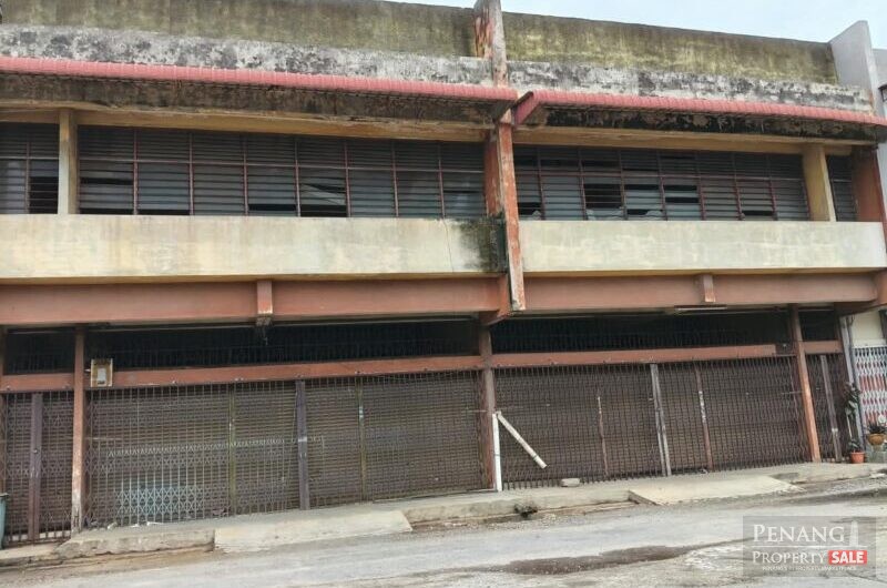 For Sale 2 Adjoining 2 Storey Shoplot Butterworth Pulau Pinang