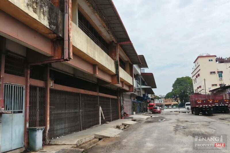 For Sale 2 Adjoining 2 Storey Shoplot Butterworth Pulau Pinang