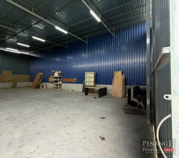 For Rent Warehouse @ Simpang Ampat near Bukit Minyak (2 Unit) 14l00 Pulau Pinang