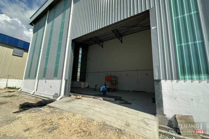 For Rent Brand New 1.5 Storey Semi Detached Factory at Alma Bukit Mertajam 14000  Pulau Pinang