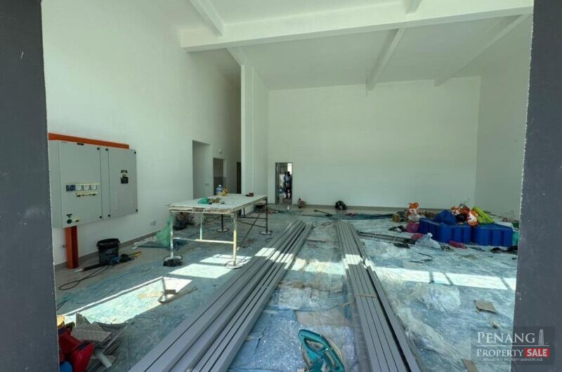 For Rent Brand New 1.5 Storey Semi Detached Factory at Alma Bukit Mertajam 14000  Pulau Pinang