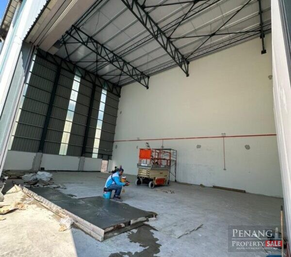 For Rent Brand New 1.5 Storey Semi Detached Factory at Alma Bukit Mertajam 14000  Pulau Pinang