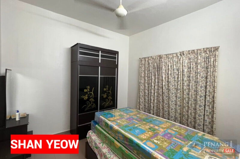 Flat Taman Juru Fully Renovation and Furnished For Sale