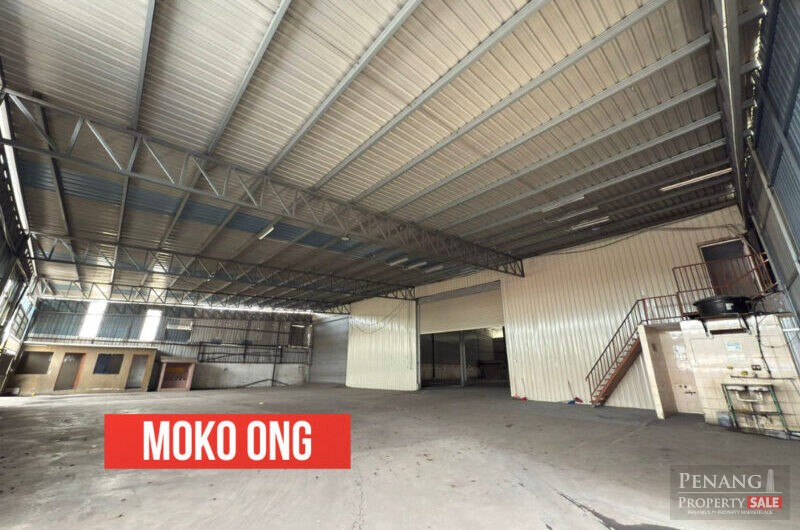 Single Storey Warehouse For Rent @ Butterworth Facing Main Road