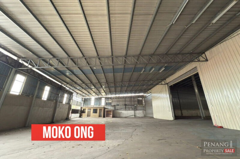 Single Storey Warehouse For Rent @ Butterworth Facing Main Road