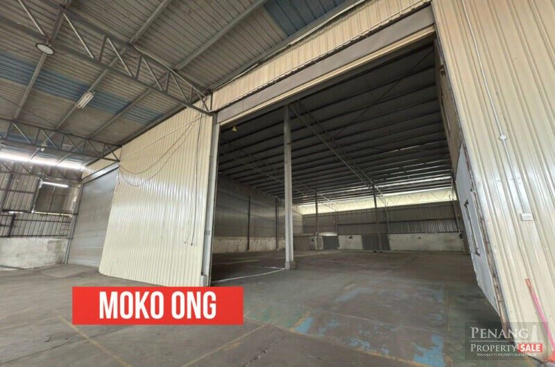 Single Storey Warehouse For Rent @ Butterworth Facing Main Road